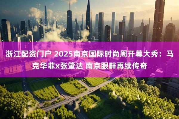 浙江配资门户 2025南京国际时尚周开幕大秀：马克华菲x张肇达 南京眼畔再续传奇